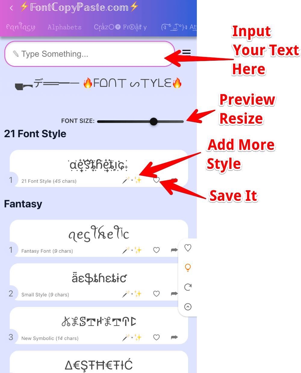 Font Copy and Paste How to Use